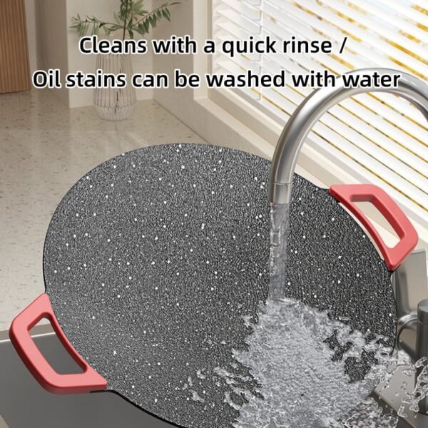 Круглая многофункциональная сковорода из майфанского камня