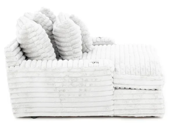 Winter Sale - Nestle Chaise Lounge With Dual Cupholders And Charging Ports