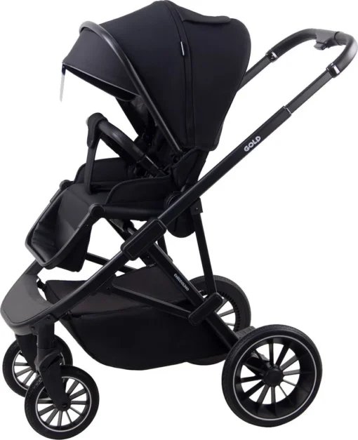 Универсальная коляска Chiccolino Gold (3 в 1, черная)