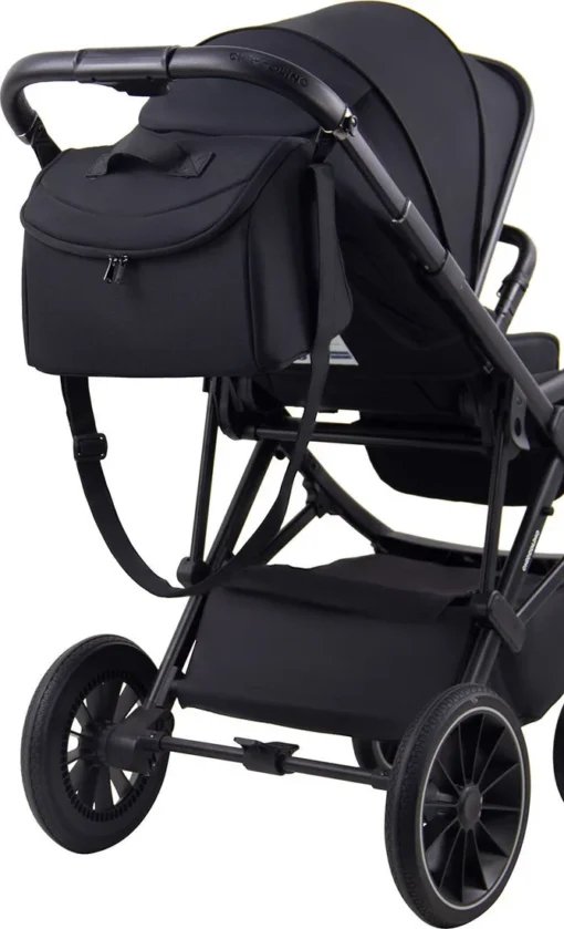 Универсальная коляска Chiccolino Gold (3 в 1, черная)