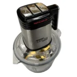 Блендер/подрібнювач Zepline ZP-00219 «Шість в одному» з двома чашами зі скла та нержавіючої сталі, об'ємом 3,2 літра, потужністю 3000 Вт.