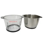 Блендер/подрібнювач Zepline ZP-00219 «Шість в одному» з двома чашами зі скла та нержавіючої сталі, об'ємом 3,2 літра, потужністю 3000 Вт.