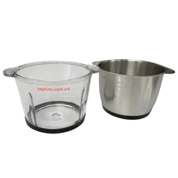 Блендер/подрібнювач Zepline ZP-00219 «Шість в одному» з двома чашами зі скла та нержавіючої сталі, об'ємом 3,2 літра, потужністю 3000 Вт.