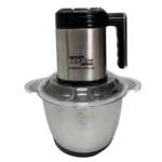 Блендер/подрібнювач Zepline ZP-00219 «Шість в одному» з двома чашами зі скла та нержавіючої сталі, об'ємом 3,2 літра, потужністю 3000 Вт.