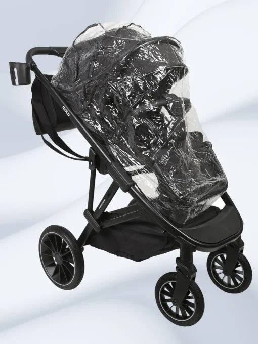 Универсальная коляска Chiccolino Gold (3 в 1, черная)