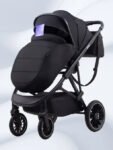 Универсальная коляска Chiccolino Gold (3 в 1, черная)