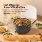 Электрычная пліта Oraimo Multi Pot 3L з энергазберагальнай аб'ёмам