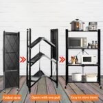 Эта складная полка очень легко перемещается по дому и поможет вам содержать вещи в порядке и организованно!