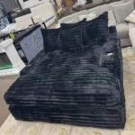 Winter Sale - Nestle Chaise Lounge With Dual Cupholders And Charging Ports